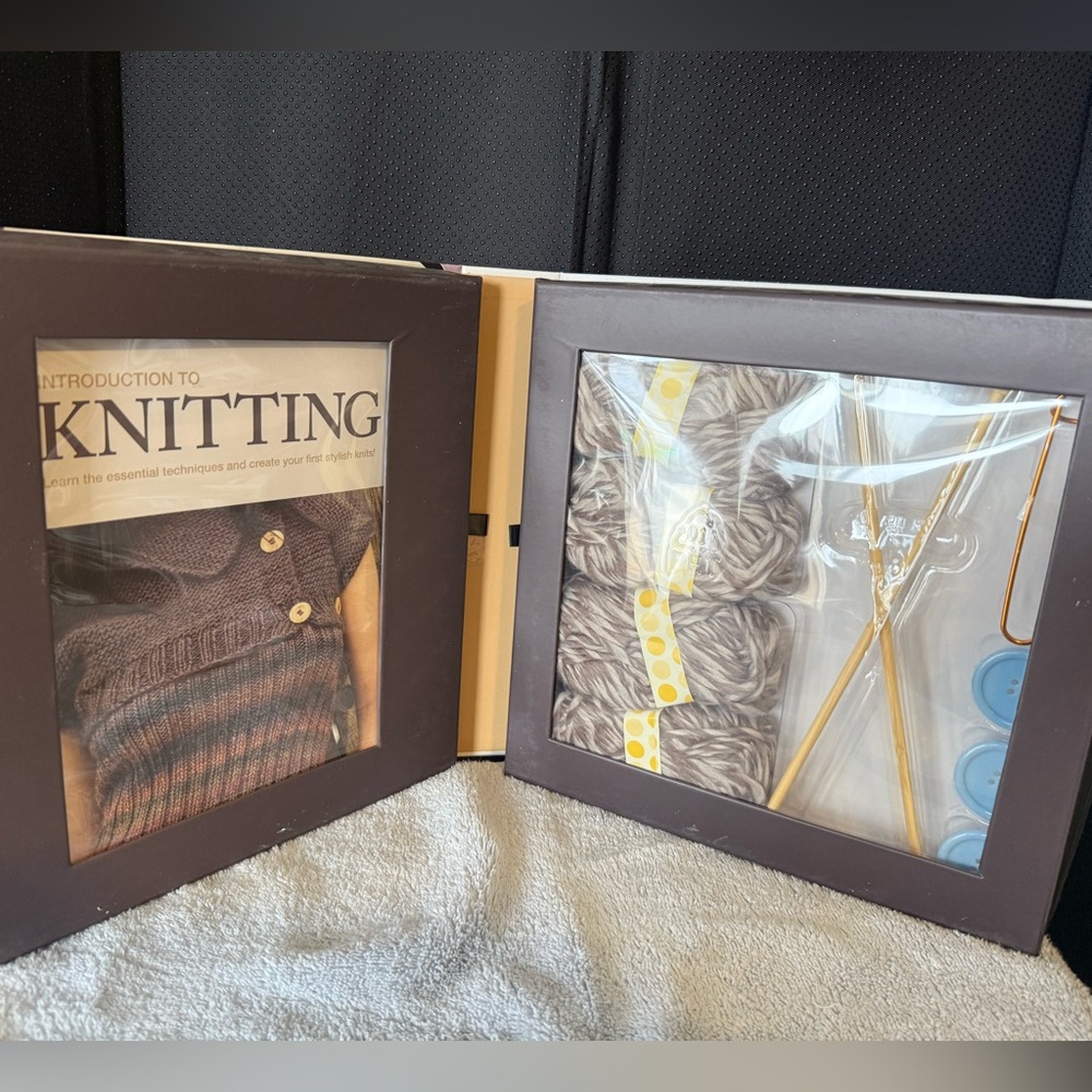 Spice Box, Introduction to Knitting Kit, Craft Project, For Beginners. - Picture 8 of 13